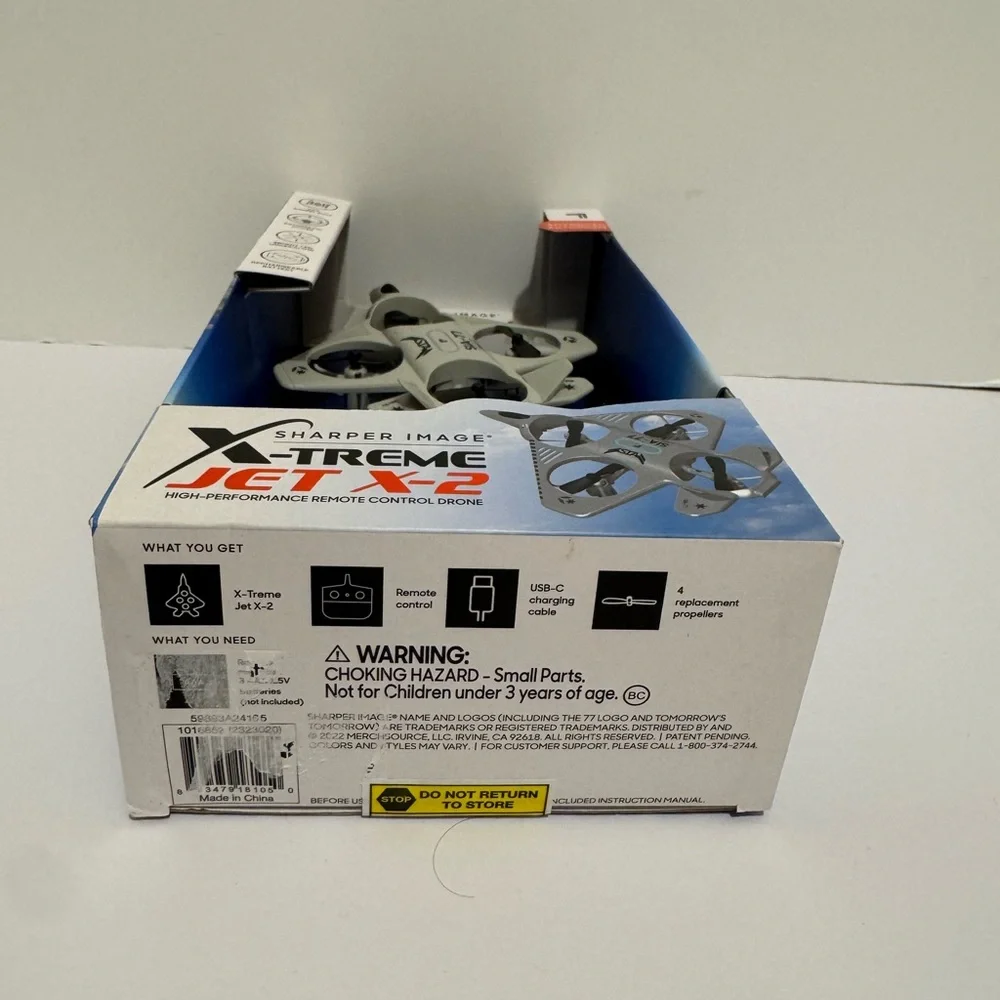 Sharper Image® X-Treme Jet X-2 High-Performance Remote Control Drone, 2.4 G